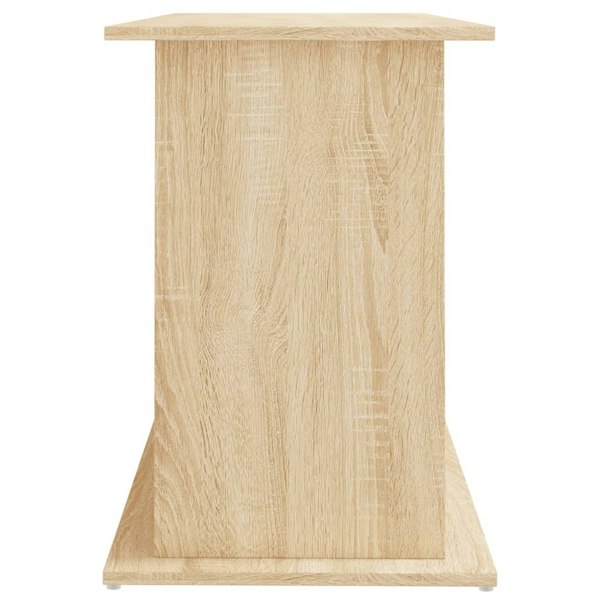 Berkfield Aquarium Stand Sonoma Oak 121x41x58 cm Engineered Wood