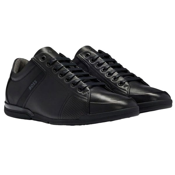 Boss Mens Saturn Low Cut Trainers - Black