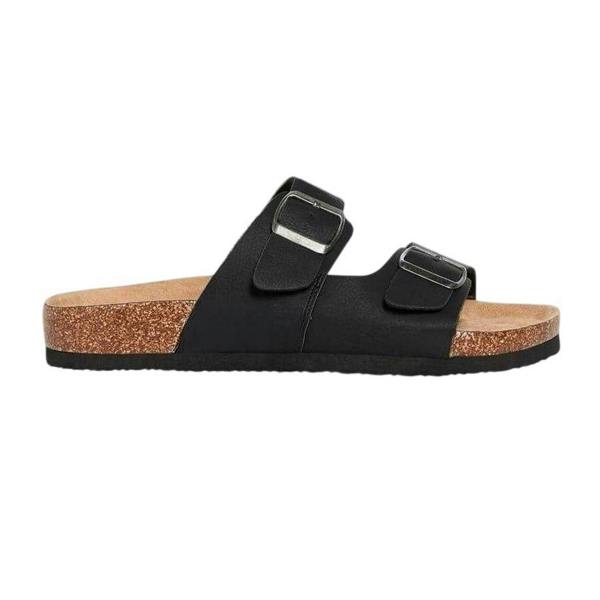 Jack And Jones Mens Flatform Slides - Anthracite - 