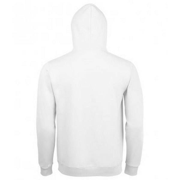 SOLS Unisex Adults Spencer Hooded Sweatshirt - White - 