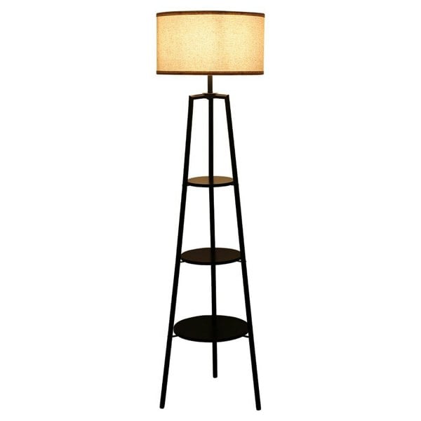 3 Circular Shelves Floor Standing Lamp With The Foot Switch Floor Lamps Living and Home