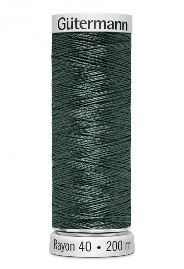 Gutermann No 40 Sulky Rayon Embroidery Thread 200m Rayon Thread Suitable For Embroidery