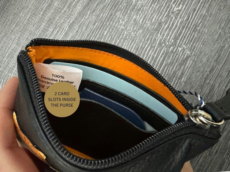 Mala Leather Kitty Crew Coin RFID Leather Purse