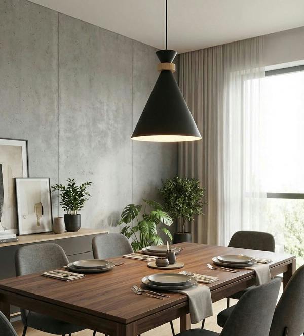 Emibig ZERO Pendant Lamp 1 x E27 Black