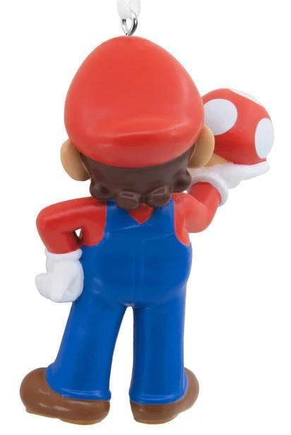 Hallmark Super Mario - Mario with Super Mushroom Christmas Tree Ornament