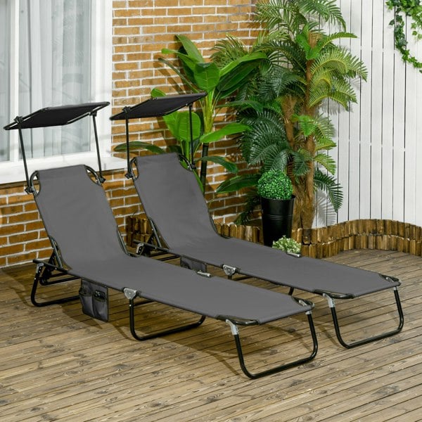 Sun Lounger Set