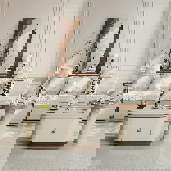 Rit Concept Meer Rectangle Coffee Table Set With Storage