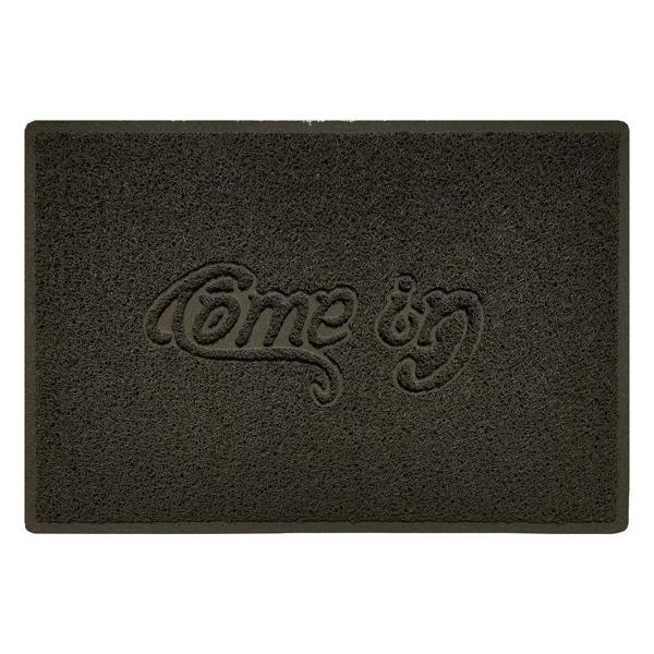 Nicoman Embossed Spaghetti Outdoor Doormat - Brown