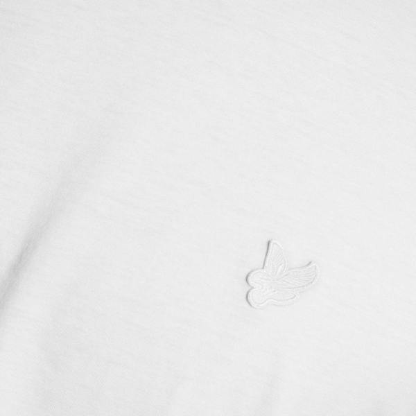 Lyle & Scott White Superfine T-Shirt XS