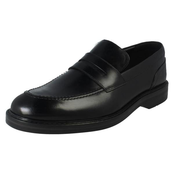 Clarks Mens Clarks Smart Loafer Style Slip On Formal Shoes Aldwin Step