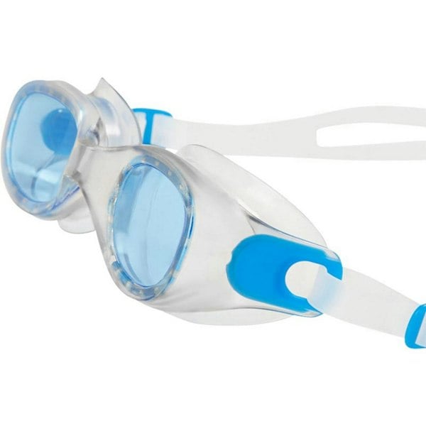 Speedo Unisex Adult Futura Classic Swimming Goggles - Clear/Blue