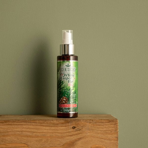 Samuel Alexander 114ml White Winter Fir Scentsicles Christmas Decoration Spray Mist