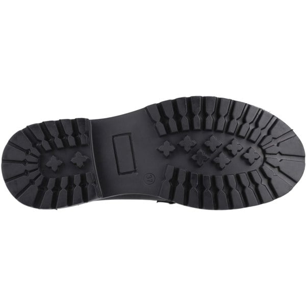 Hush Puppies Abigail Junior Leather Girls's Black Loafers