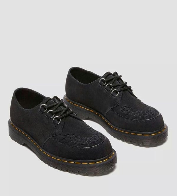 Dr. Martens Ramsey EH Suede Black Shoes