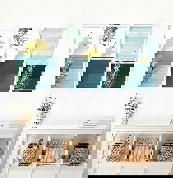 Tropical wall art | Set of 3 wall art prints