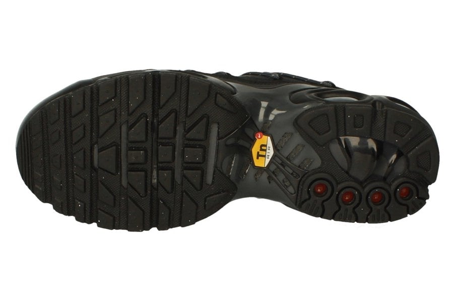 Nike Air Max Plus Lace Flh Womens Trainers Fz2770  001 - Black Dark Grey Salsa Red 001 - Photo 4