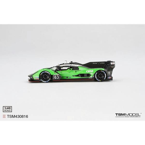MCSlots Lamborghini SC63 #63 Iron Lynx 2024 IMSA Sebring 12Hrs 1:43 Scale TSM430816