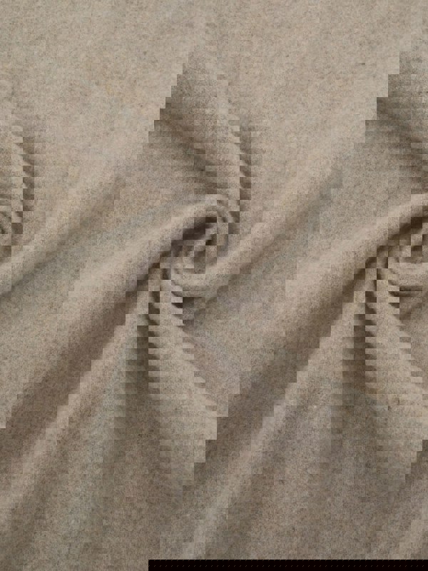 Ralph Lauren Polo Ralph Lauren Fringe Virgin Wool Scarf Oatmeal