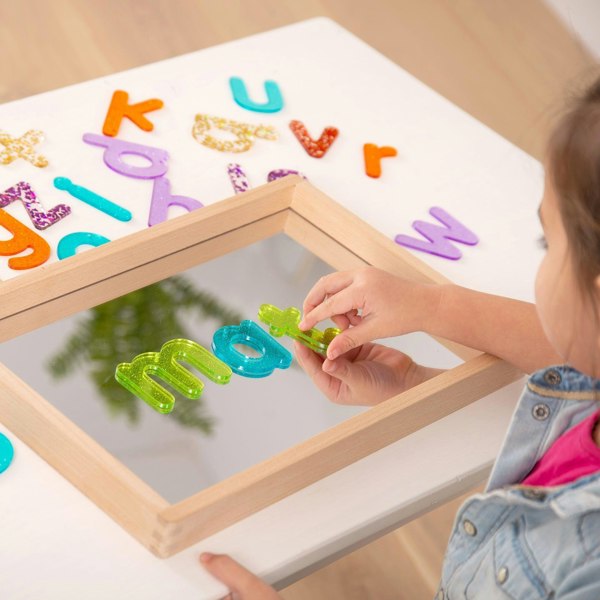 tickit Small Wooden Mirror Tray
