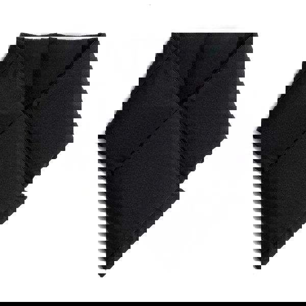 Canali down filled scarf in black