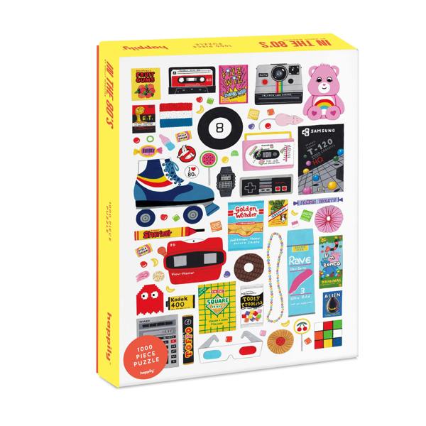 Happily Puzzles Retro Bundle - 3 x 1,000 Piece Jigsaw Puzzles