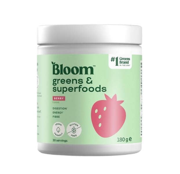 Bloom Greens & Superfoods, Berry - 180g