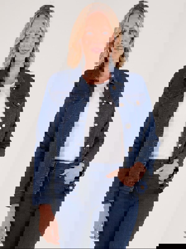 PennyPlain Denim Style Jacket - Denim Wash