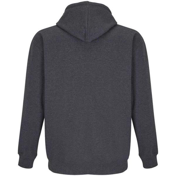 SOLS Unisex Adult Carter Marl Full Zip Hoodie - Charcoal Marl