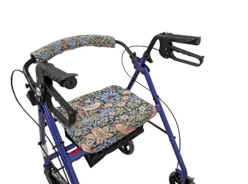Made in the Mill Rollator Makeover Set - William Morris Strawberry Thief Pattern