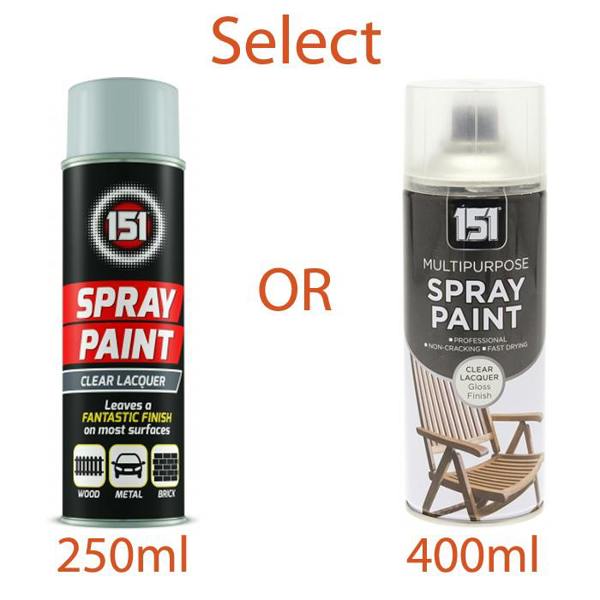 151 Clear Lacquer Spray Paint 400ml