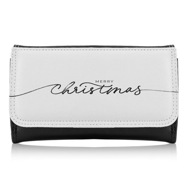 Benjamin Tate Design Merry Christmas Hand Drawn Lettering Dining Maxi Purse