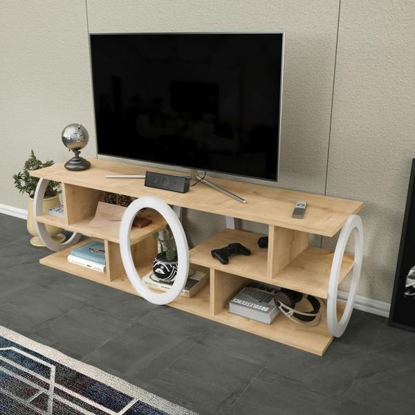 Decorotika Fale Modern TV Stand TV Unit for TV's up to 60"