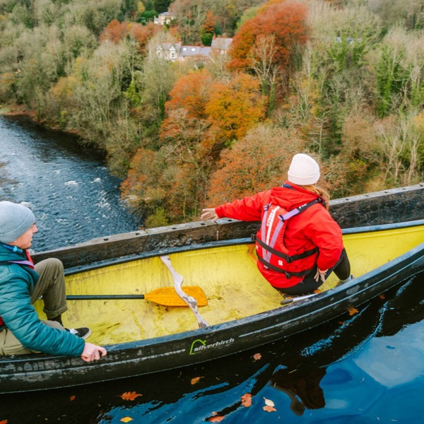 Virgin Experience Days Canoe Along the Highest Aqueduct in the World for Two