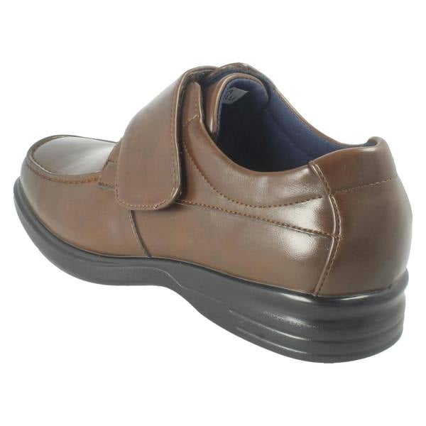 Thomas Blunt Mens Thomas Blunt Hook and Loop Strap Formal Shoes A1138