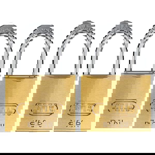 Abus Mechanical 65 Series Brass Padlock - Multi Colour - 