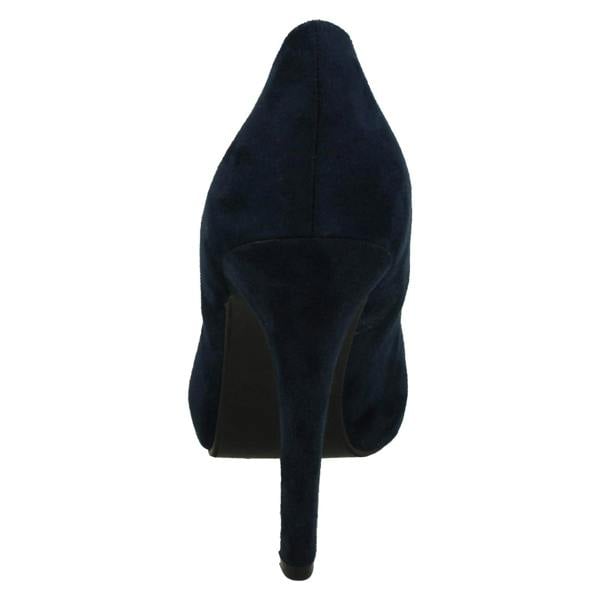 Spot On Ladies Spot On High Heel Platform Court Shoes