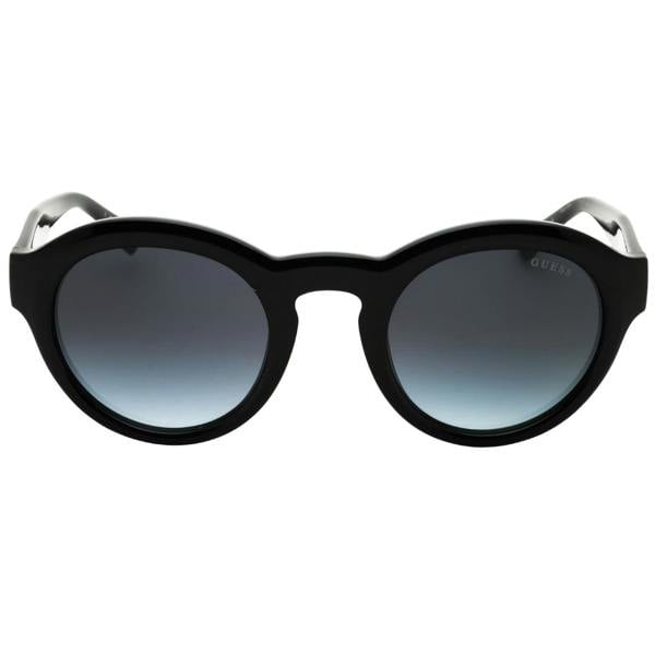 Guess Gu00205 01B Shiny Black  / Gradient Smoke Sunglasses Male 49X24X145 One Size