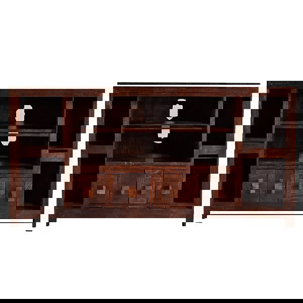 IH Design Maxen Mango Corner TV Unit