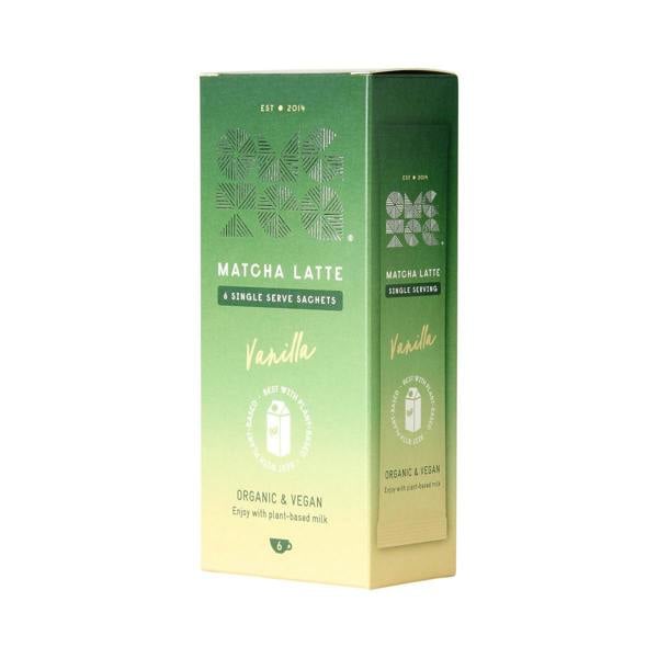 Boc of OMGTea Vanuilla Matcha Latte 