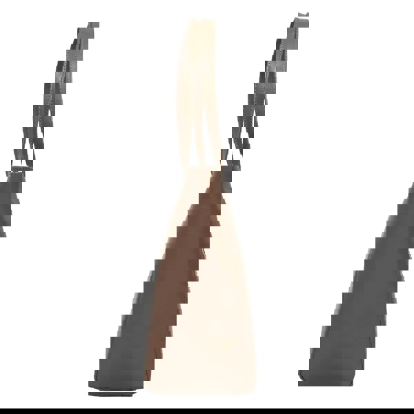 Assots London 'LINDA' Tan Smooth Real Leather Unlined Tote Bag