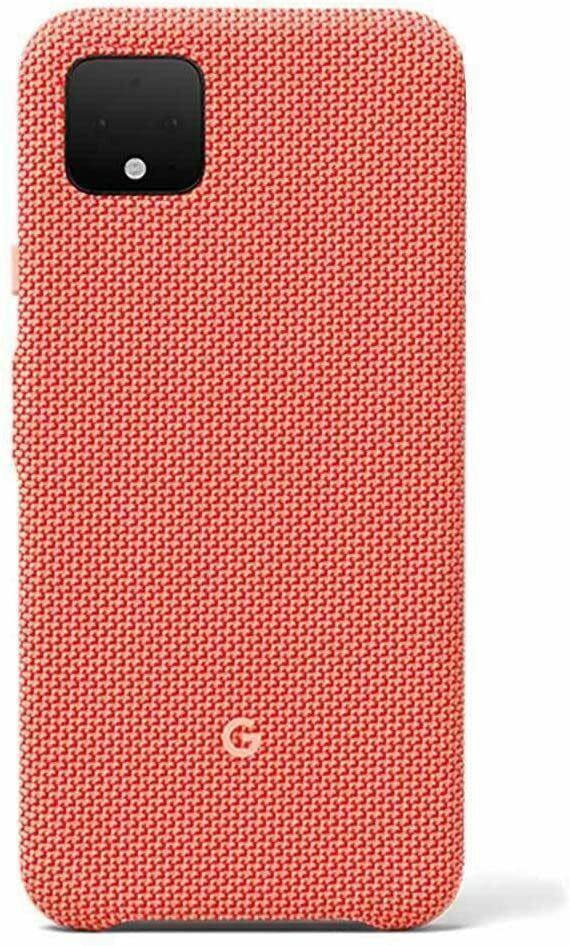 Google Genuine Google Pixel 4 Case Cover Fabric Could Be Coral GA01282