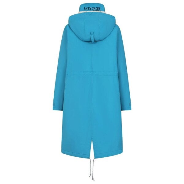 Lazy Jacks LJ159 - Longline Snug Lined Coat - Petrol