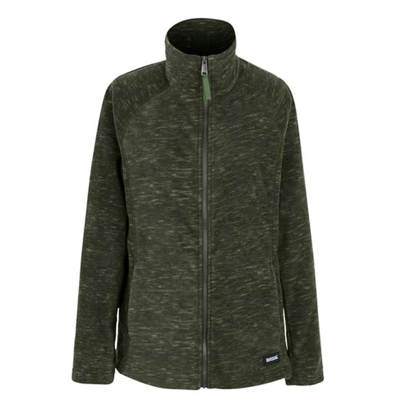 Regatta Womens Mayse Full Zip Fleece Jacket - Dark Khaki