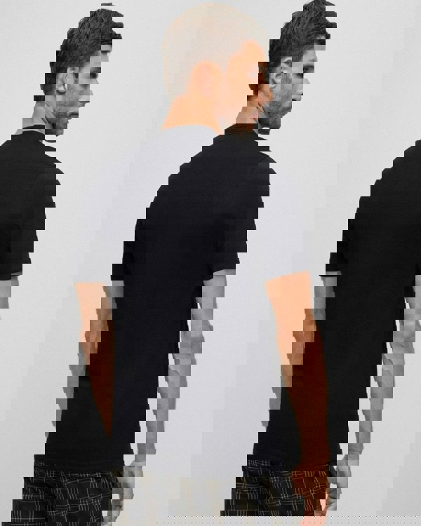 BOSS Orange 3 Pack Classic Regular Fit Crew Neck Mens T-Shirts NOS - Black 001