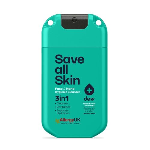 Dew 3-in-1 Face & Hand Hygienic Cleanser 30ml mist - Mint Jelly