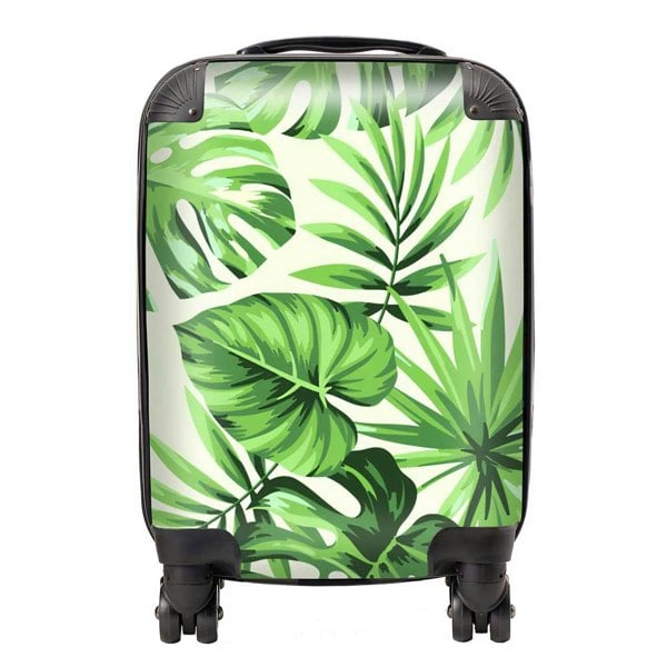 Warren Reed Exotic Palm Leaves Suitcase