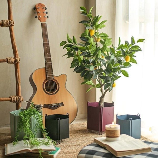 MI48 A Set Of Four Indoor Plant Stands-Weilai Concept-Weilai Concept