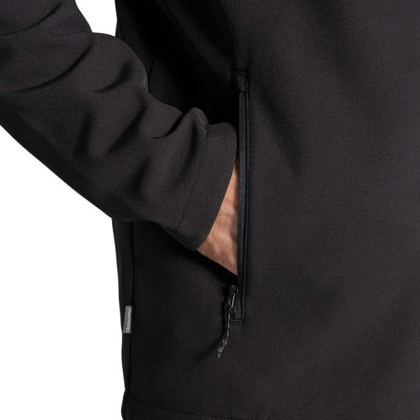 Craghoppers Mens Expert Basecamp II Soft Shell Jacket - Black - 