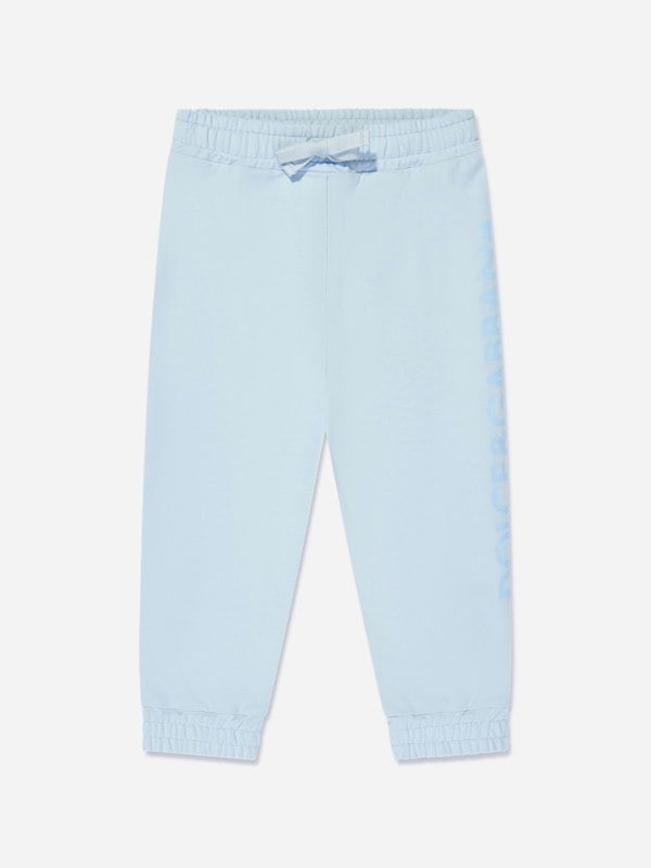 Dolce & Gabbana Kids Dolce & Gabbana Baby Boys Joggers in Blue