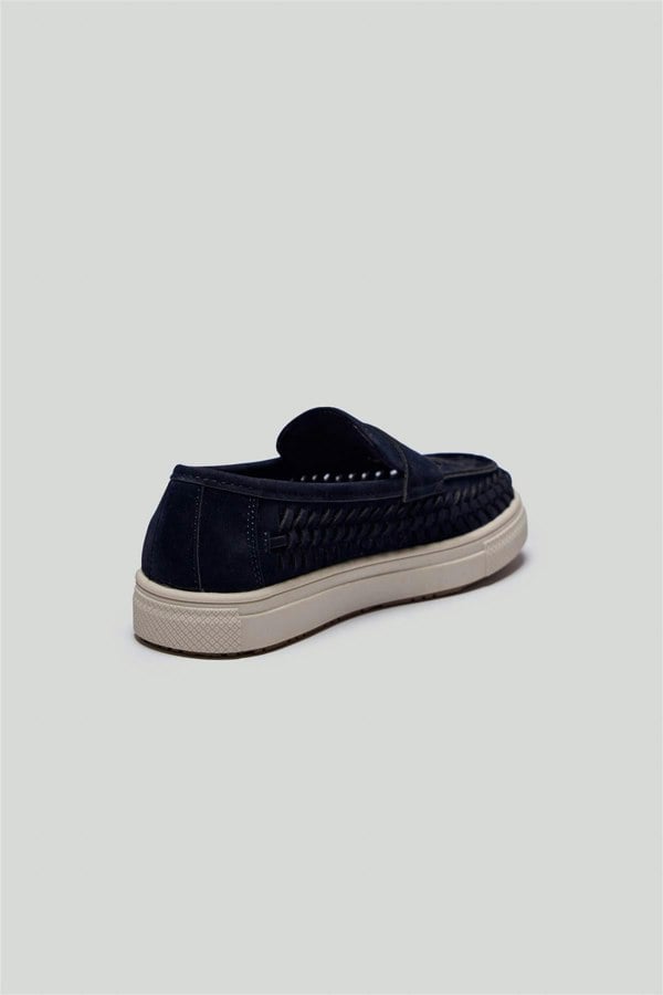 House of Cavani Boys Troy Navy Loafers